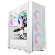 CPS C3D510 High Airflow ATX PC Case Mid Tower Desktop Computer Gaming Superio...
