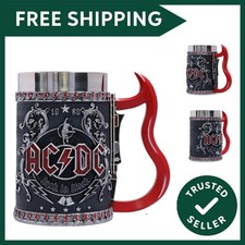 Image of Officially Licensed ACDC Back in Black Tankard Mug,