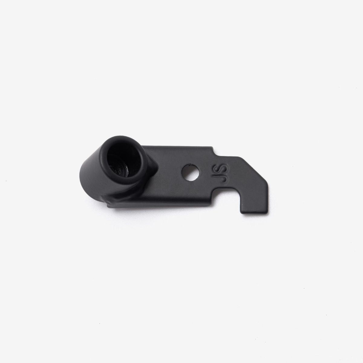 Rear Mudguard Bracket for LX500-J-E5, LX500-K-E5 Powder-Coated Black Steel CLIP
