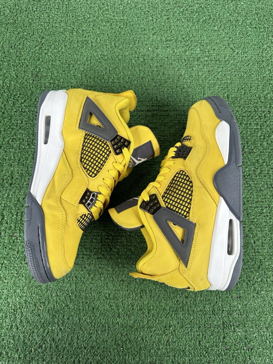 Size 9 - Jordan 4 Retro Mid Lightning - No Box 195238771454| eBay
