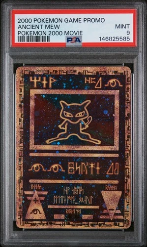 2000 POKEMON GAME MOVIE POKEMON 2000 MOVIE ANCIENT MEW PSA 9