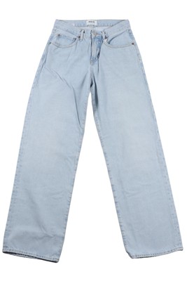 AGOLDE BLUE HIGH RISE WIDE LEG JEANS W23 UK 4
