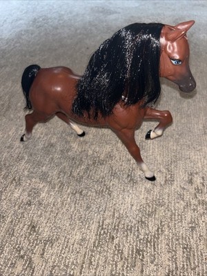 Vintage Barbie Brushable Beauties Bay Horse Circa 1990s Mattel