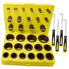 386 Pcs Metric Viton O Ring Assortment Kit 75A Durometer 30 Sizes Brown O