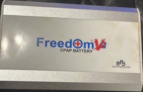 Battery Power Solutions (BPS) Freedom V2 CPAP Battery w/ Power Adapter