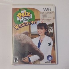 Ubisoft Petz Rescue: Wildlife Vet Nintendo Wii Manual Included E NTSC-U/C 2008