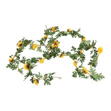 K��nstliche Sonnenblumengirlande Ranken 2 St��ck 175 cm f��r Event und Hochzeit