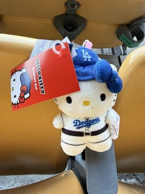 2026 Hello Kitty FOCO Los Angeles Dodgers MLB Plush Figure