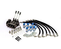 Dreifach ZusatzsteuergeräT, SteuergeräT Kit FüR Fiat Traktor 450 480 540 640 Usw