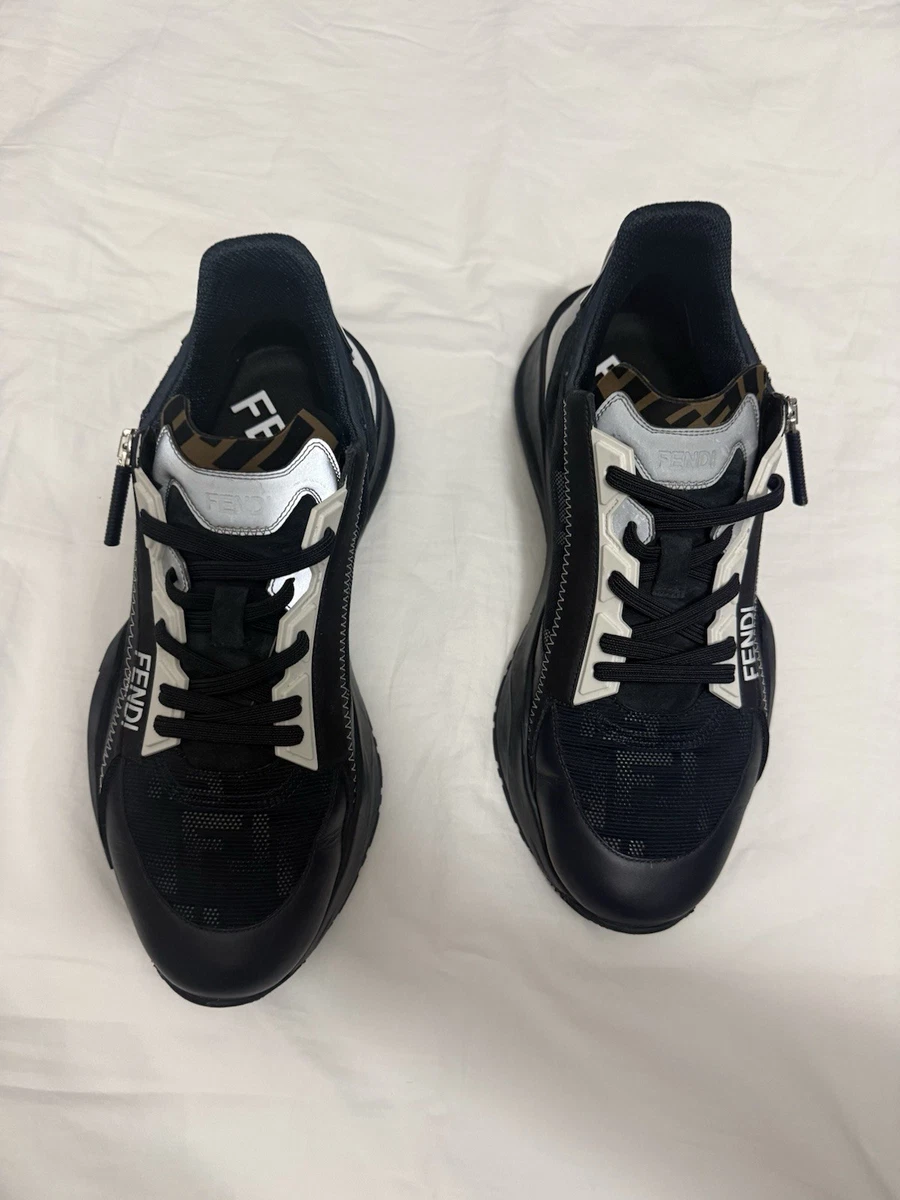 Fendi Flow Low Black White for sale | eBay