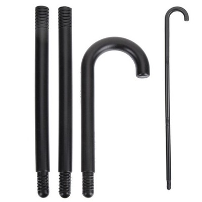 2 Pcs Decorative Magician Crutch Stick Cosplay Prop Wand for Kids Toy