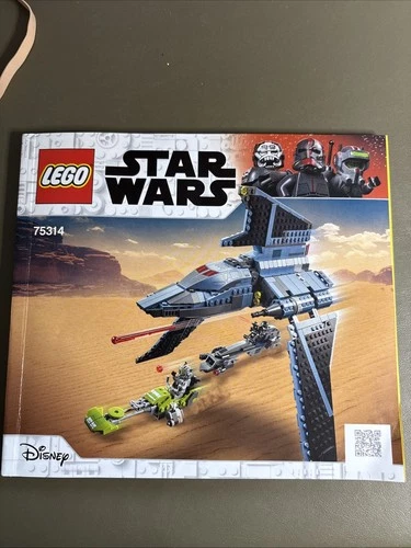 LEGO Star Wars: The Bad Batch Attack Shuttle (75314) All Figures. Used. Descr.