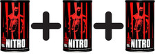 3 x Universal Nutrition Animal Nitro - 44 packs (449,98 EUR/kg)