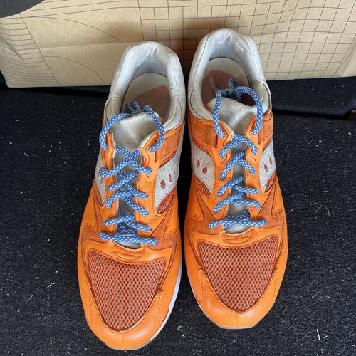 Saucony Grid 8500 Shoes END Lobster Orange NBY S70410-1 US Mens Size 11.5 - Picture 5 of 8
