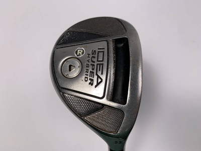 Adams Idea Super DHY 4 Hybrid 22* Matrix Ozik Program Regular Graphite Mens RH