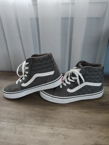 Scarpe alte bambino Vans Filmore Hi grigio bianco taglia 4