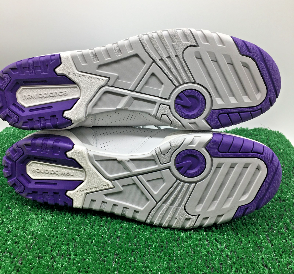 New Balance 650 Basketball Shoes Mens 11 D White Purple Leather Sneaker BB650RCF 650 White/Interstellar BB650RCF by New Balance - Meadow main image 2
