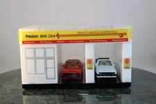 VNTG Precision Auto Care Lucite Stock Tombstone 1997 Deal Toy Shaped Like Store