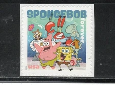 6025 * BIKINI BOTTOM ~ SPONGE BOB SQUAREPANTS *   U.S. Postage FOREVER Stamp MNH
