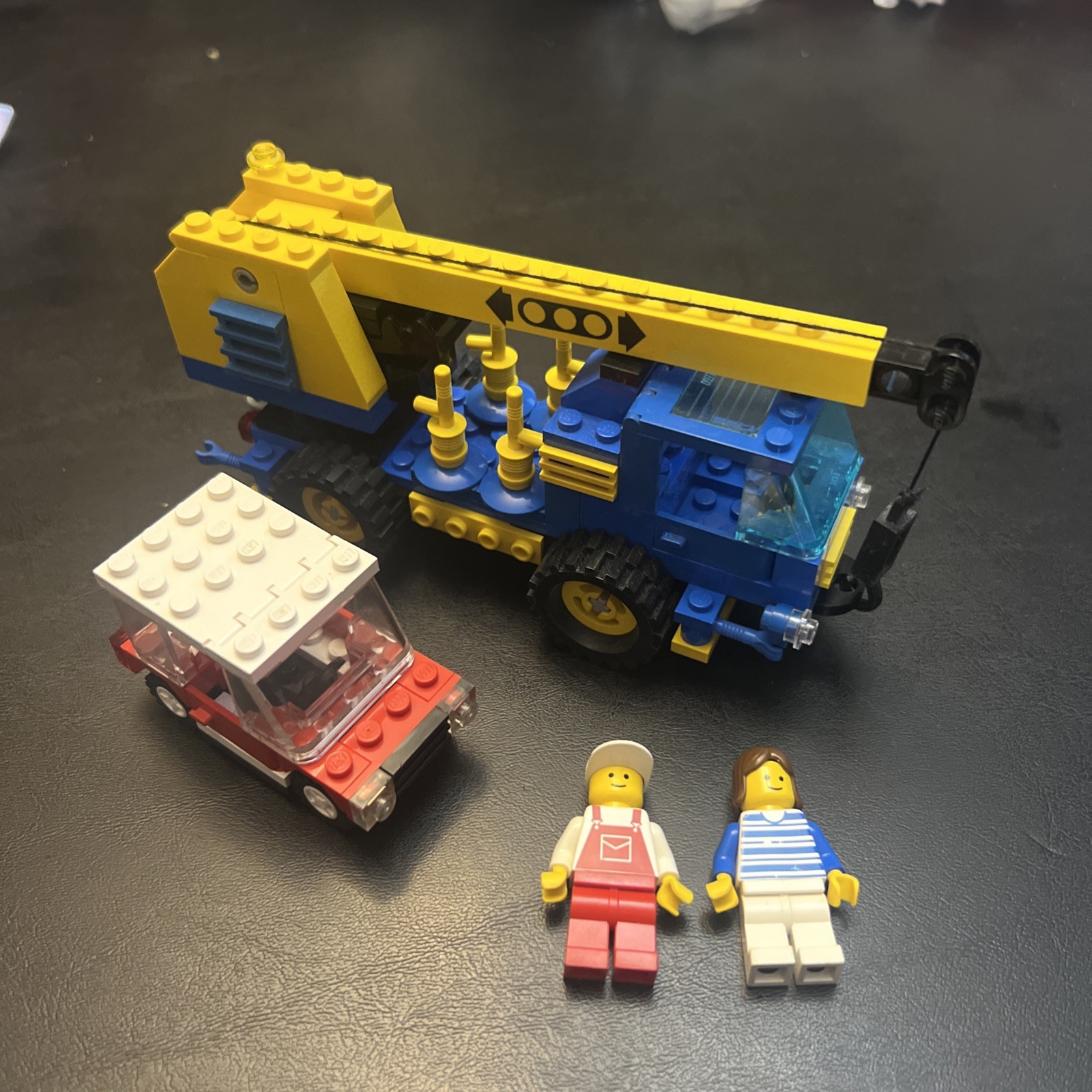 Lego Town Mobile Crane Car 1489 100% Complete W/Instructions