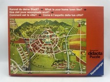 Ravensburger Puzzle Unsere Stadt unbespielt Rarität 1976 Sammlerstück didacta
