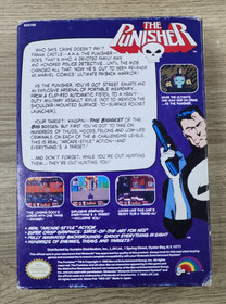 AUTHENTIC USED BOX ONLY - NO GAME - PUNISHER - NINTENDO NES