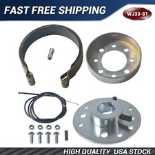 Rear 4"Drum Brake Band Pin Cable Steel Sprocket Brake Hub For Predator 196/212cc