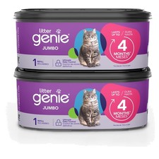 2-Pack Jumbo Cat Litter Refills: 56 Ft of Ultimate Odor Control Up to 8