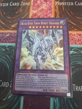Yugioh Blue-Eyes Twin Burst Dragon LCKC-EN058 Ultra Rare Unlimited Near Mint