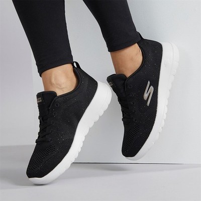 SKETCHERS Damen Schnürschuh Goga Mat 5GEN Memory Foam Comfort GWJ Sneaker - UK 3-9