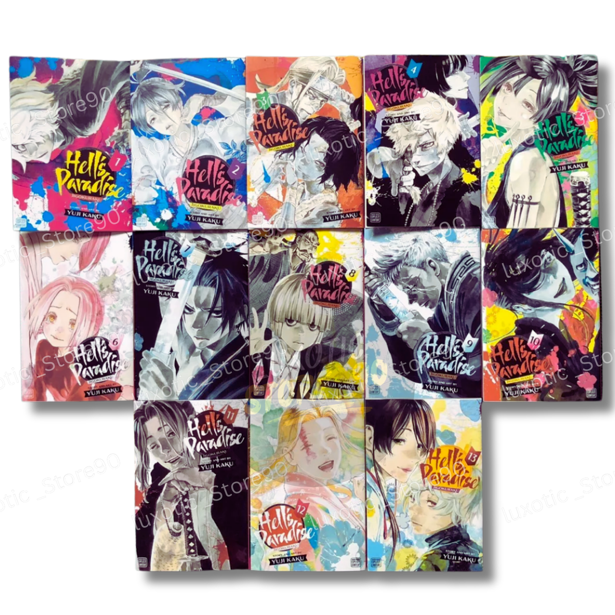 Hell's Paradise: Jigokuraku Manga Volume 1-13 (END) Full Set