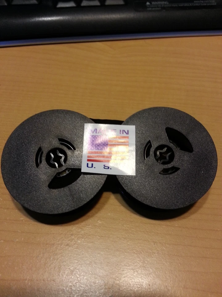 CINTA PARA MÁQUINA DE ESCRIBIR OLYMPIA SM-3 De Luxe - CINTA DE TINTA NEGRA MACIZA Foto 3 de 4