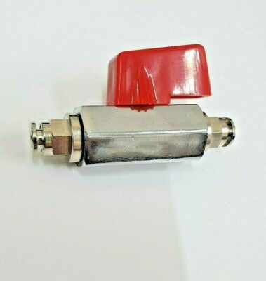 Metall Push Fit Absperrventile Inc Reduzierung der vollen Reichweite für Luft & Vakuum