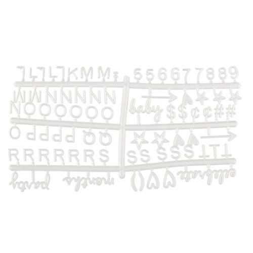 Felt Letter Board Numbers Felt Letter Board Symbols Felt Letter Board Alphabets - Picture 6 of 8