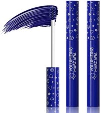 Navy Blue Mascara 2 PCS Waterproof and Sweat-Proof Colored Mascaras Long-Lasting
