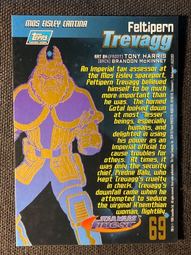 Star Wars Finest 1996 Topps Chromium Trading Cards + Refractor & Chase - Singles - Picture 302 of 358