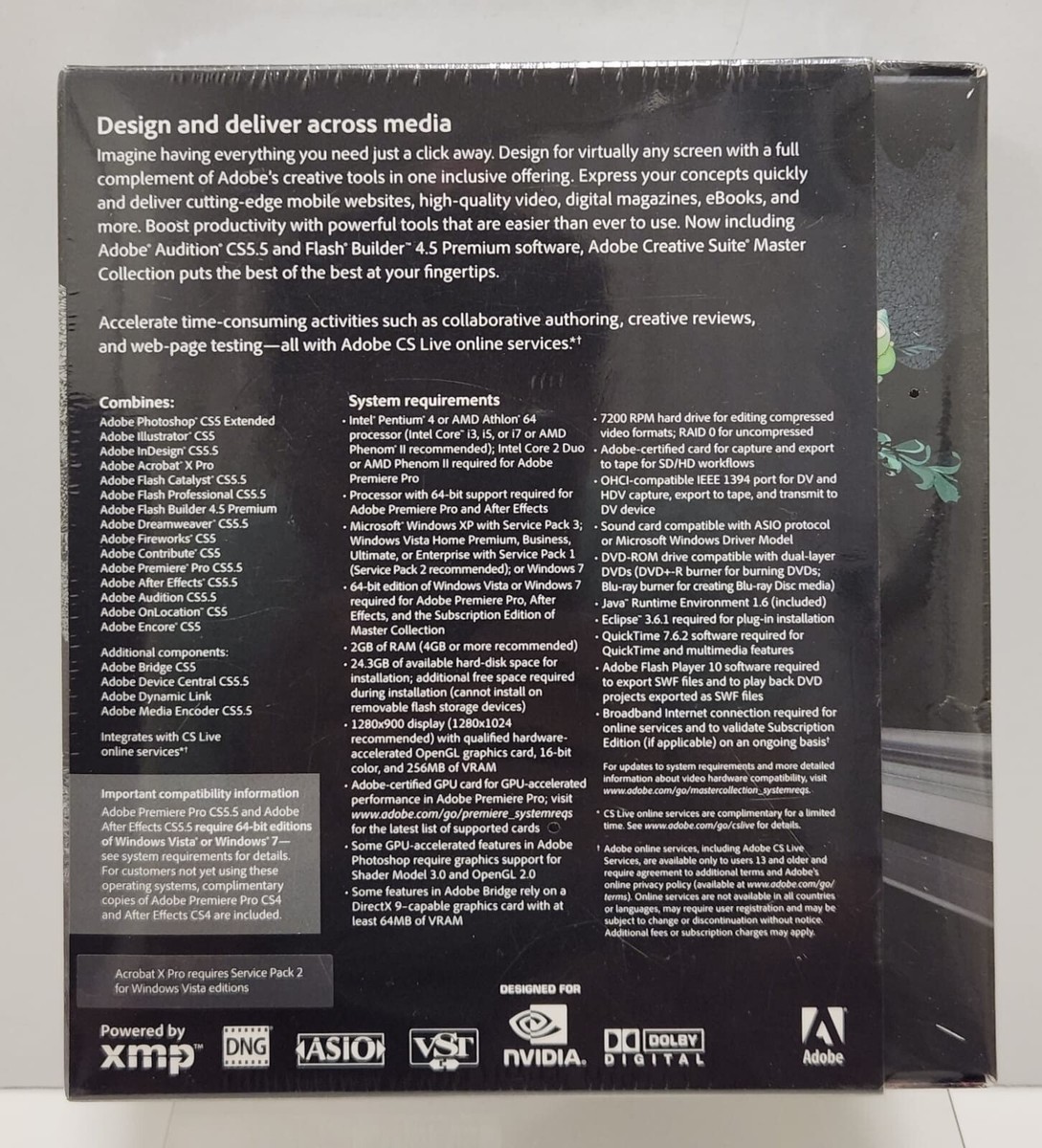 Adobe Creative Suite 5.5 Windows Edition CS5.5 Master Collection