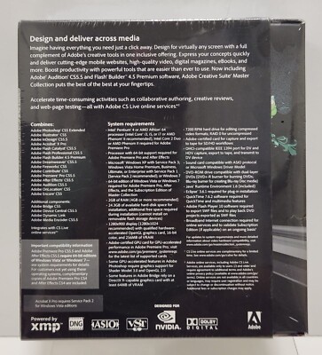 Adobe Creative Suite 5.5 Windows Edition CS5.5 Master Collection