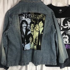 Beatles 'gaudy Chic Original' Jean Jacket Beatles Xl Women’s Denim
