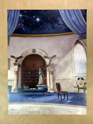 Ravenclaw Common Room by Atomhawk Harry Potter Pottermore 18'' x 24'' inches