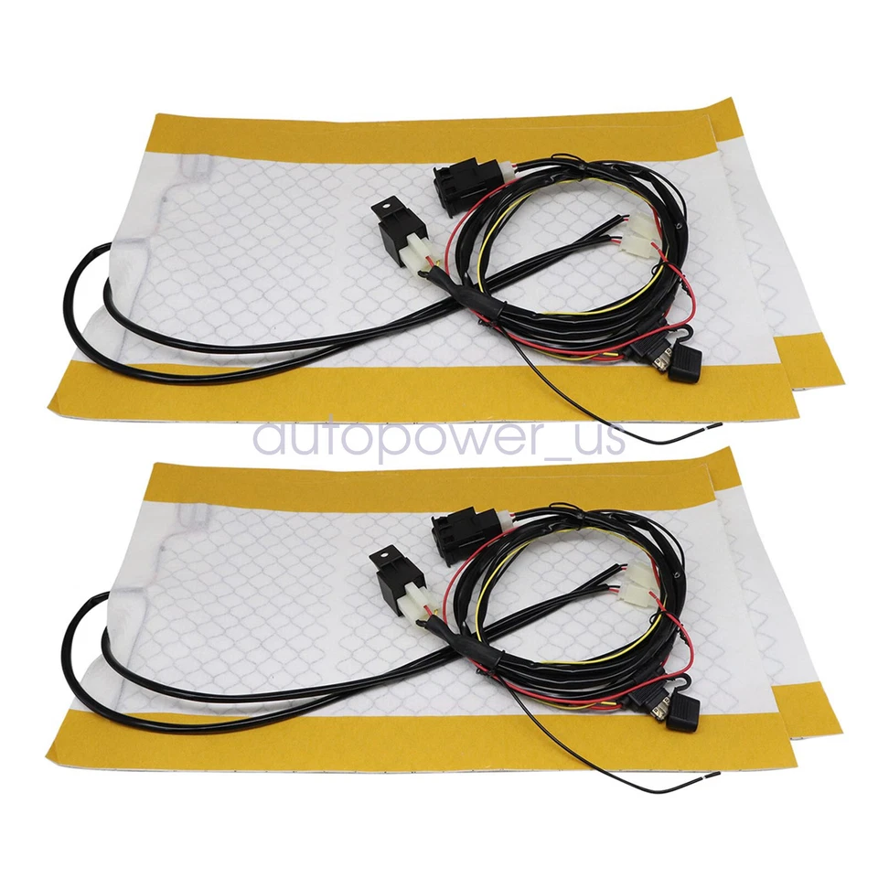 For Chrysler Town & Country Seat Heater Pad Kit Car Cushion Switch 12V Universal - Изображение 3 из 4