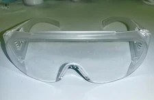 2 Pairs Clear Safety Anti Fog Goggles Glasses for Work Lab Eye Protection- GG01 
