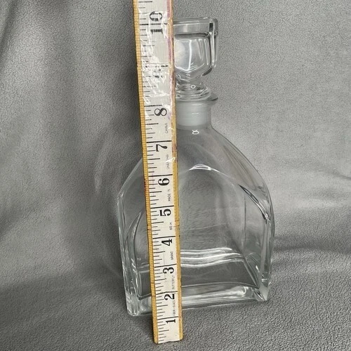 Jarra de cristal de luz y música Luigi Bormioli Cellini con tapa/tapón Italia Foto 3 de 4