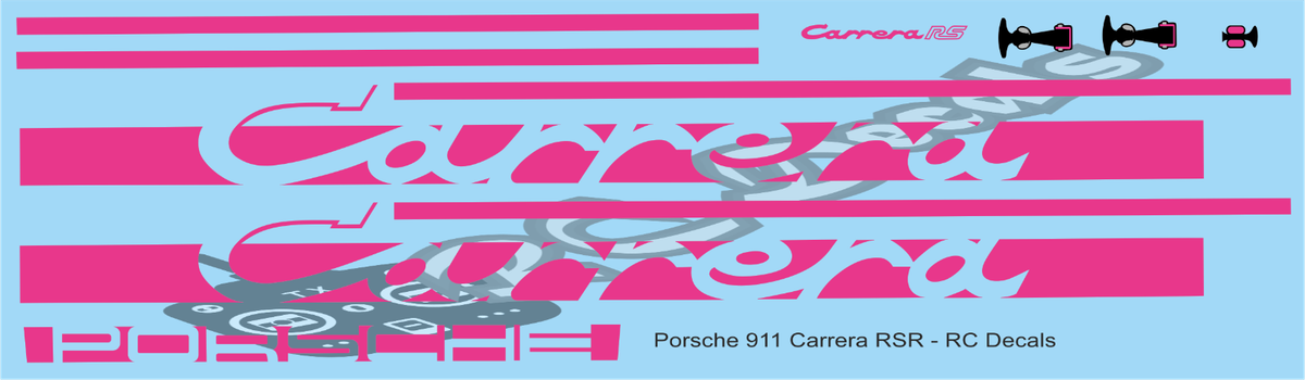 Tamiya 51543 1:10 Carrozzeria Porsche 911 Carrera RSR 190 Mm Non Verniciato Non Tagliato 1666519 - Foto 2