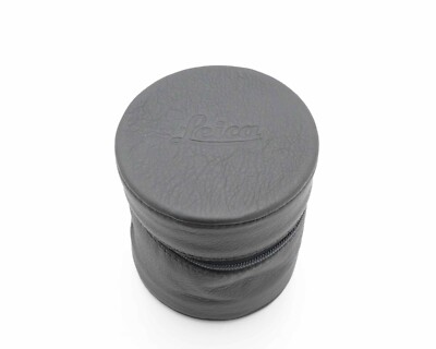 Leica Black Leather Lens Case 3.25'' x 3.00'' Leitz (#17760)