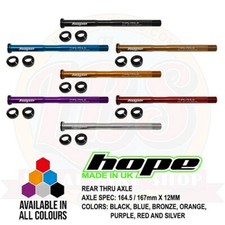 Asse passante posteriore Hope UDH per Santa Cruz Specialized Trek Transition - tutte le opzioni