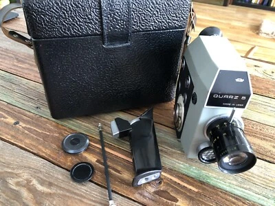 Filmkamera Quarz 5 Meteor 2-3 2,4/9-36 Made in USSR Tasche - Bild 1 von 4