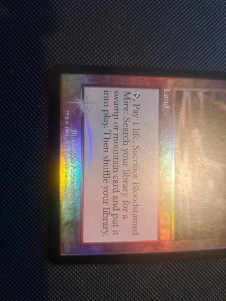 Near Mint Bloodstained Mire Onslaught Foil MTG Magic the Gathering - Image 3 of 4