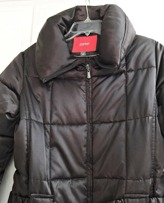 Esprit quilted cheap jacket womens