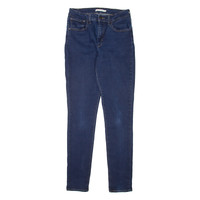 LEVI'S 721 High Rise Womens Jeans Blue Slim Skinny W27 L32